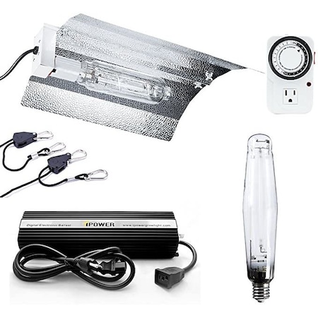 Ipower Grow Light Set includes 1000 watt digital electronic ballast +  FREE Hanger Set GLSETX1000DHWING20T